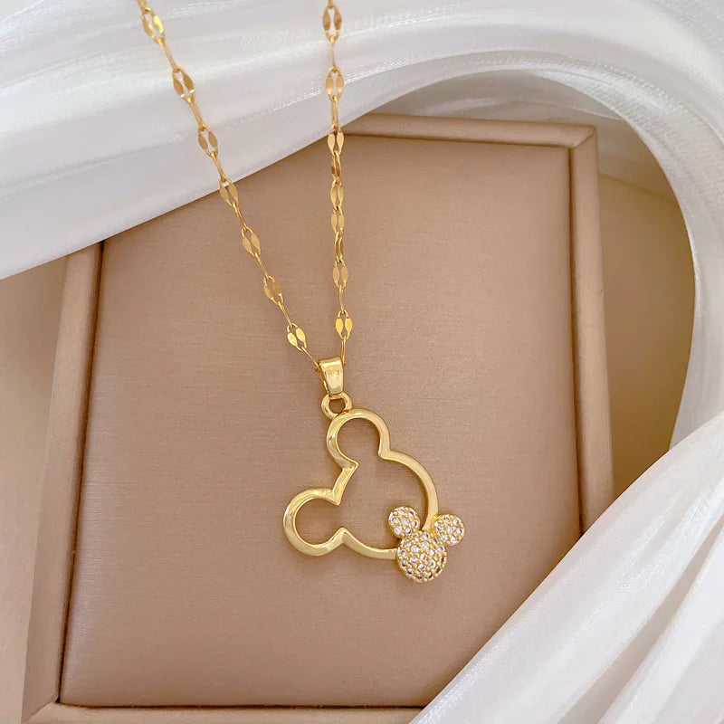 Colar Feminino -Encanto Mickey